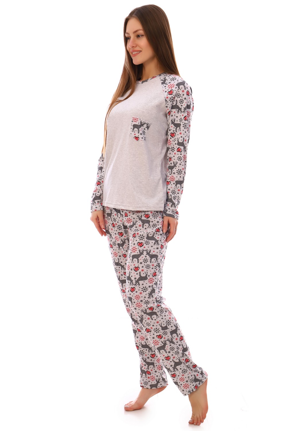 Фото товара 20517, пижама с длинным рукавом